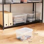 Boite transparente 4l h.14 x l.26 x p.19 cm