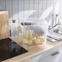 Boite transparente 20l h.28.5 x l.38 x p.26.5 cm