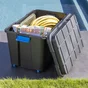 Malle hermetique spaceo noir 110l h.35 x l.78 x p.39.5 cm