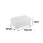 Boite transparente 30l h.19 x l.55.5 x p.39 cm