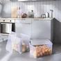 Boite transparente 65l h.42.5 x l.55.5 x p.39 cm
