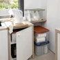 Lot de 3 boîtes recyclées SPACEO multicouleur, 45L, H.30.5 x l.55 x P.39 cm