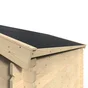 Abri de jardin bois ARETO NATERIAL Ep.19 mm, 5.43 m²