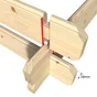 Abri de jardin bois TATRA NATERIAL Ep.28 mm, 5.43 m²