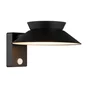 Applique solaire avec détecteur, 400 Lumens, Justina noir NORDLUX