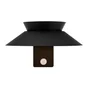Applique solaire avec détecteur, 400 Lumens, Justina noir NORDLUX