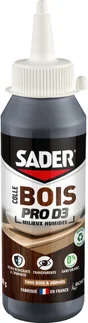 Colle d'assemblage vinyl bois d3 milieux humides sader pro bib 100g