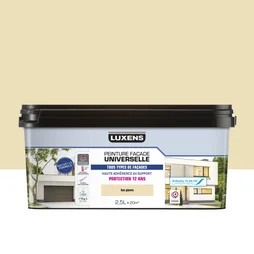 Peinture facade universelle 12 ans luxens 2,5 l ton pierre