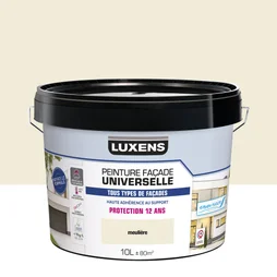 Peinture facade universelle 12 ans luxens 10l meuliere