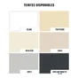 Peinture facade 2en1 conditions extremes 15 ans luxens 10l blanc