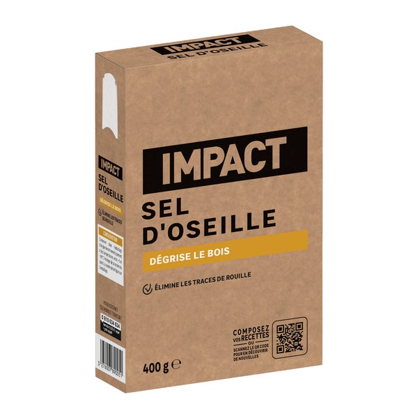 Sel d'oseille en poudre IMPACT, écodétergent, 500g