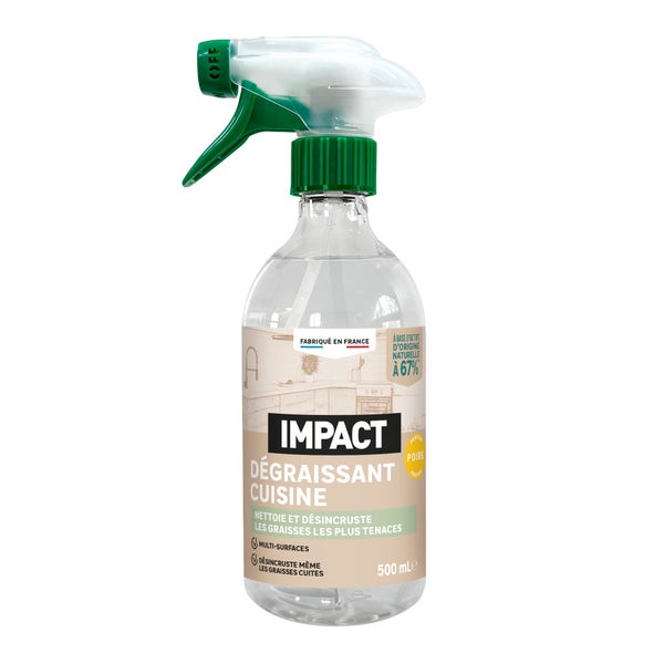 Degraissant cuisine naturel impact spray 500ml
