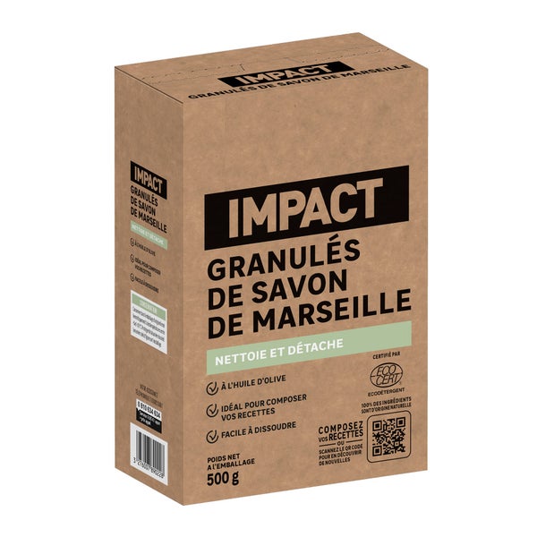 Savon de Marseille en granulés IMPACT, 500g