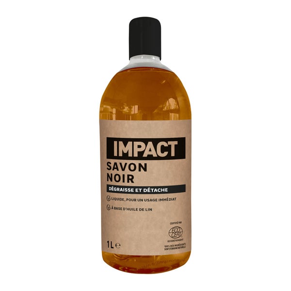 Savon noir IMPACT, écodétergent, 1L