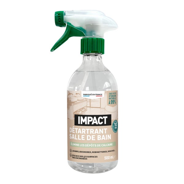 Détartrant salle de bains IMPACT, en spray, 0.5L