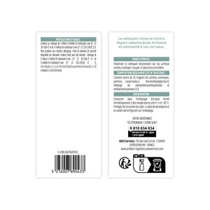 Nettoyant vitre et miroir IMPACT spray 500 ml, parfum marine