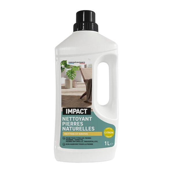 Nettoyant sol pierre naturelle impact bouteille 1l