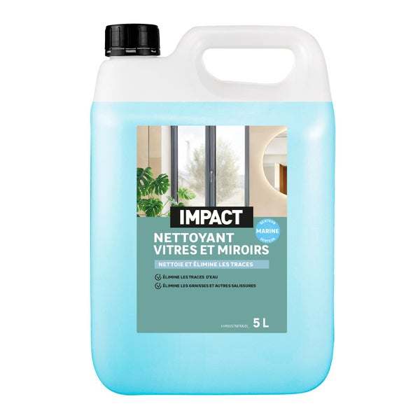 Nettoyant vitre et mirroir IMPACT bidon 5 l