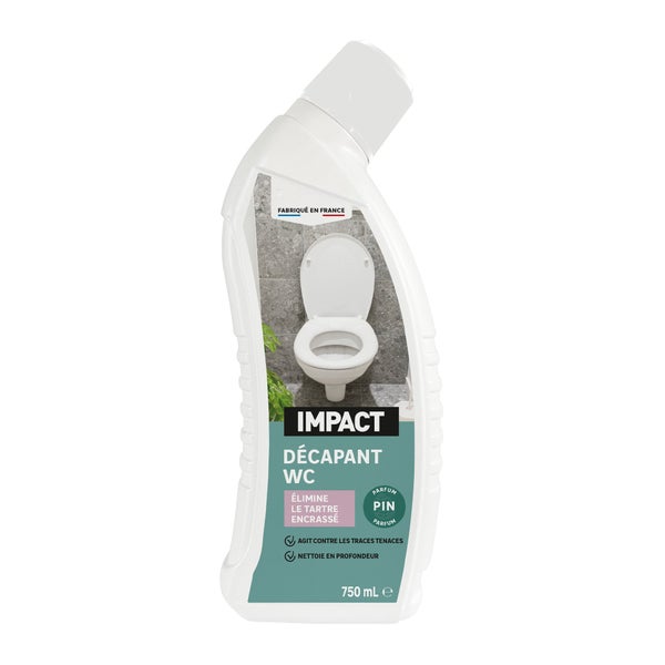 Détartrant WC IMPACT, en gel, 0.75L