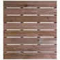Dalle bois Julia CERLAND, marron, L.100 x l.100 cm x Ep.38 mm