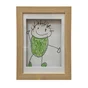 Cadre doodle 21x29cm chene ariane