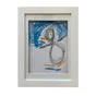 Cadre doodle 21x29cm blanc ariane