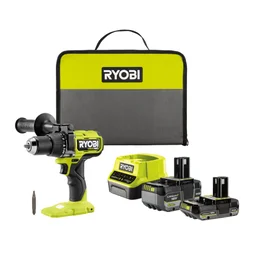 Perceuse à percussion 18 V RYOBI Rpd18x1-2c52s, 115 Nm + 2 batteries 5Ah