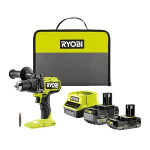 Perceuse à percussion 18 V RYOBI Rpd18x1-2c52s, 115 Nm + 2 batteries 5Ah
