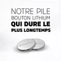 2 piles bouton lithium ultim CR2025 ENERGIZER