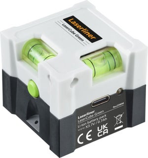 Niveau laser à ligne et bulle vert LASERLINER Laser Cube Green