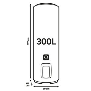 Chauffe-eau électrique 300L Equation Utilis