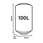 Chauffe-eau électrique  100L blindé