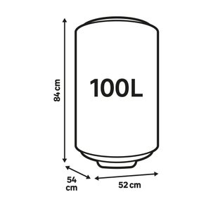 Chauffe-eau électrique  100L blindé Equation