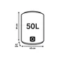 Chauffe-eau électrique  50L Equation Utilis