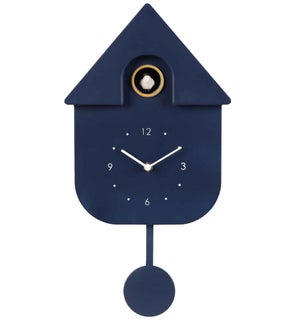 Horloge Coucou EMDE bleu l.21.5 x H.41.5 cm