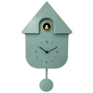 Horloge Coucou EMDE vert l.21.5 x H.41.5 cm