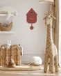 Horloge Coucou EMDE rouge terracotta l.21.5 x H.41.5 cm