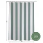 Rideau de douche 180 x 200 cm Gabin