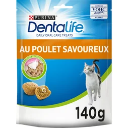 Friandise chat NESTLE PURINA DENTALIFE poulet 140g