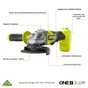 Meuleuse sans fil brushless 125 mm RYOBI Rag18x125-0 18 V
