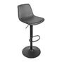 Lot de 2 tabourets Tomy, noir