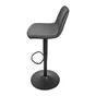 Lot de 2 tabourets Tomy, noir