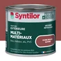 Peinture exterieure bois, aluminium, pvc . SYNTILOR ocre rouge satine 125ml