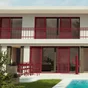 Peinture exterieure bois, aluminium, pvc . SYNTILOR rouge basque satine 0.5l