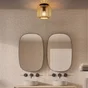 Plafonnier salle de bain Pécan E27 IP44 bambou INSPIRE