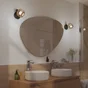 Spot salle de bain Pécan E14 IP44 bambou INSPIRE