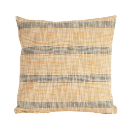 Coussin slub tisse raye balto 40x40 cm