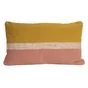Coussin tisse canvas gold 40x65 cm