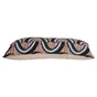 Coussin canvas poke 30x70 cm orange/noir