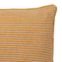 Coussin raye jaune sponge 45x45 cm